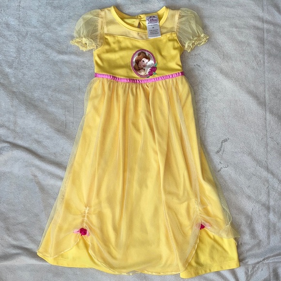Disney Belle Beauty & The Beast Dress up Nightgown 2T